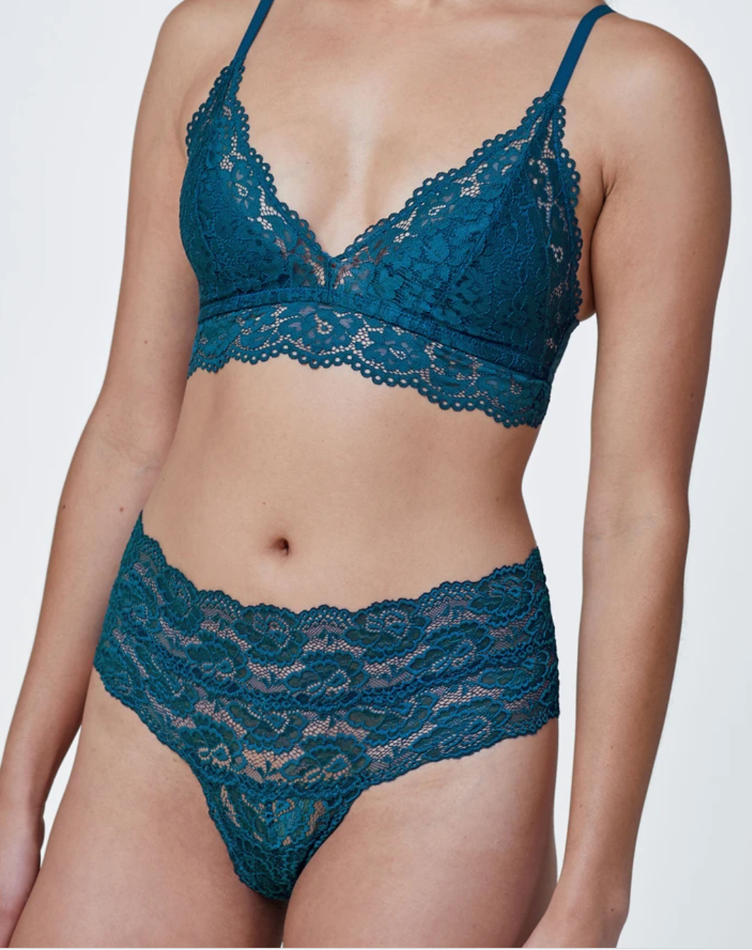 Commando Hipster Butter + Lace Black – The Blue Collection