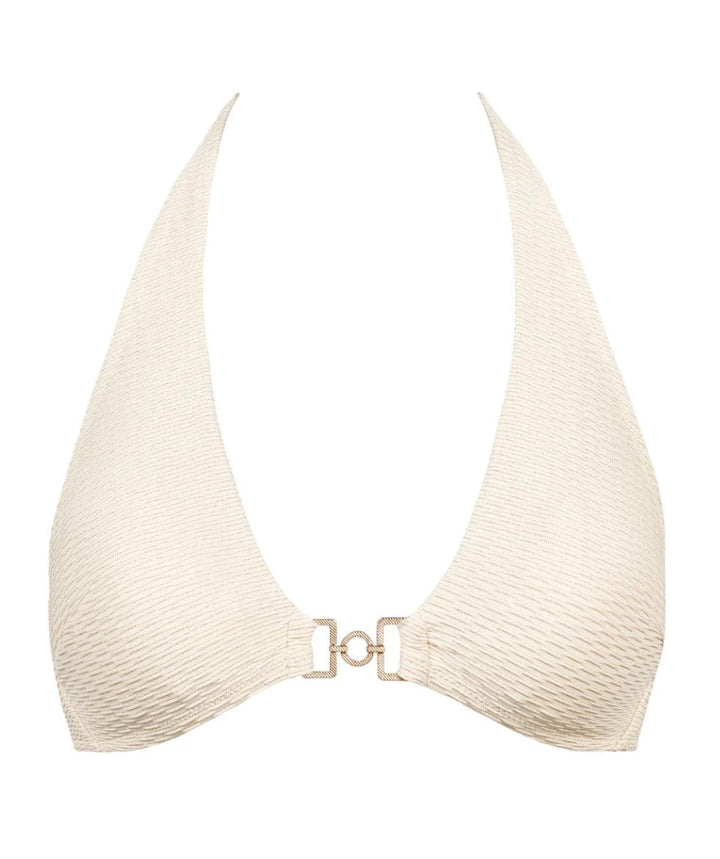 Aubade Swimwear Golden White / XS Aubade Shimmering Waters Triangle Swim Top