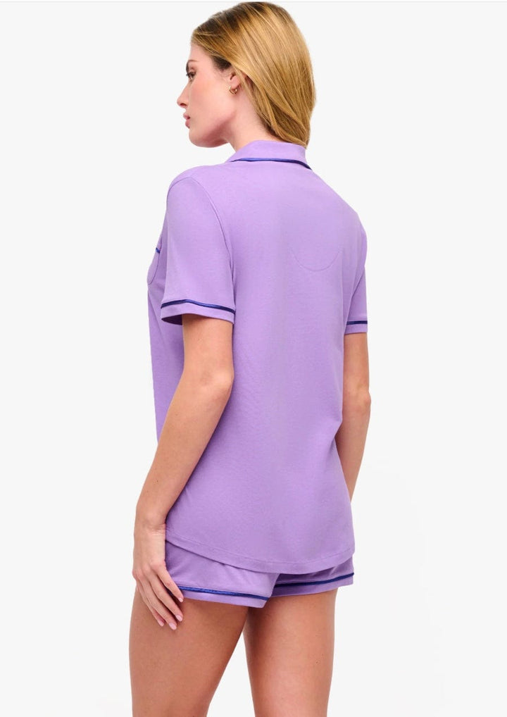 Cosabella Pajamas Cosabella Bella Short Sleeve Top Boxer Pajama Set