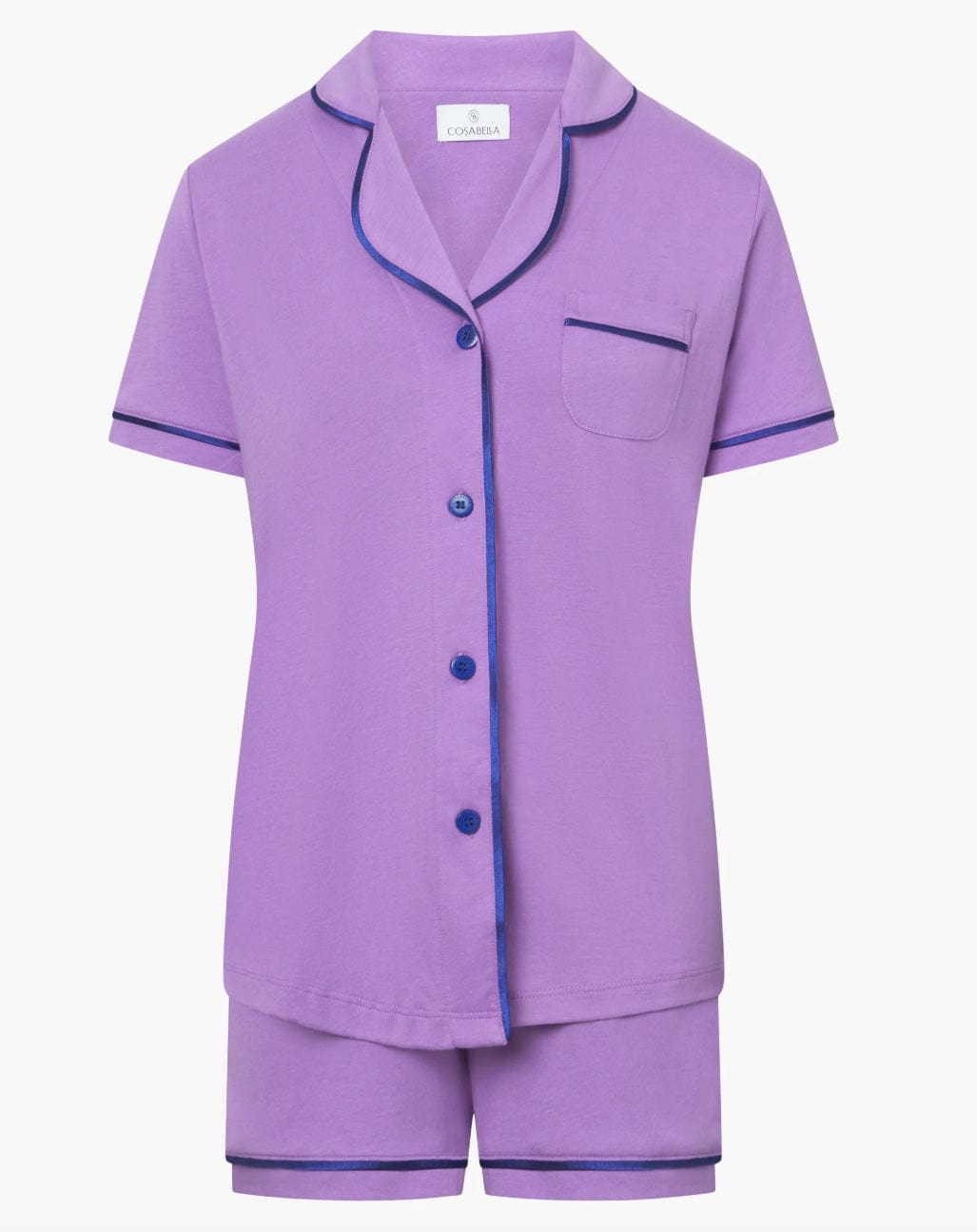 Cosabella Pajamas Cosabella Bella Short Sleeve Top Boxer Pajama Set