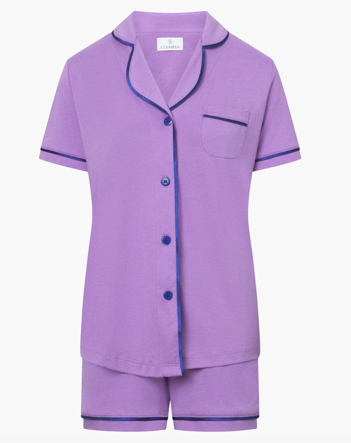 Cosabella Pajamas Cosabella Bella Short Sleeve Top Boxer Pajama Set