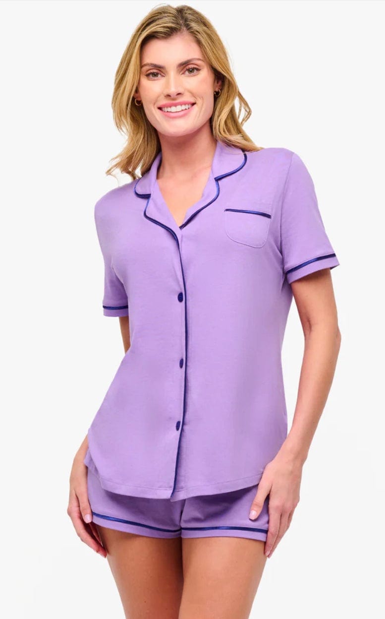 Cosabella Pajamas Linaria/Lucia / S Cosabella Bella Short Sleeve Top Boxer Pajama Set