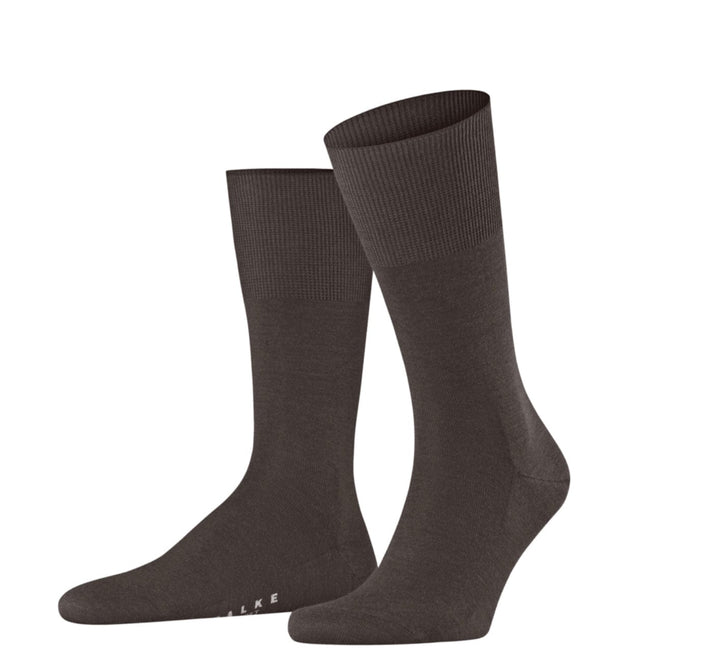 Falke Brown Mel. / 43-44 (9.5-10.5) Falke Airport Men Socks