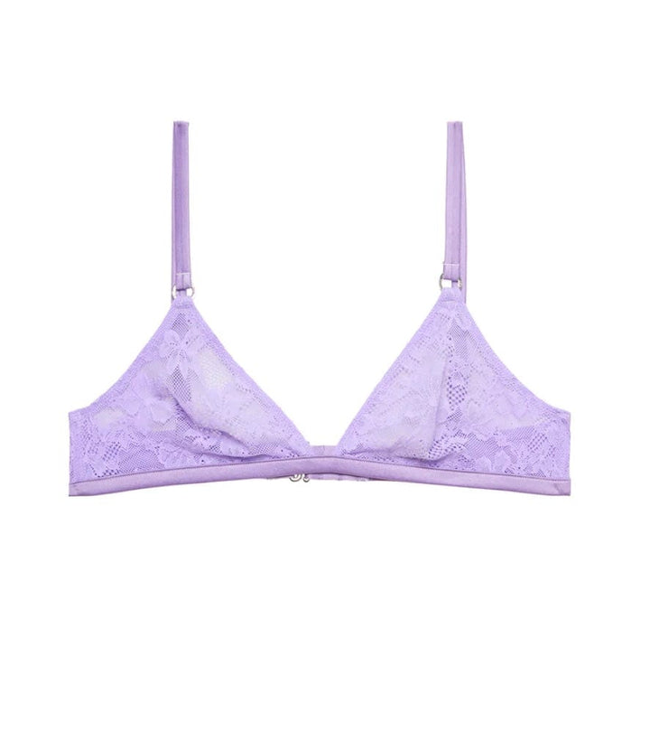 Fleur du Mal wireless bra Fleur du Mal Le Stretch Lace Triangle Bra