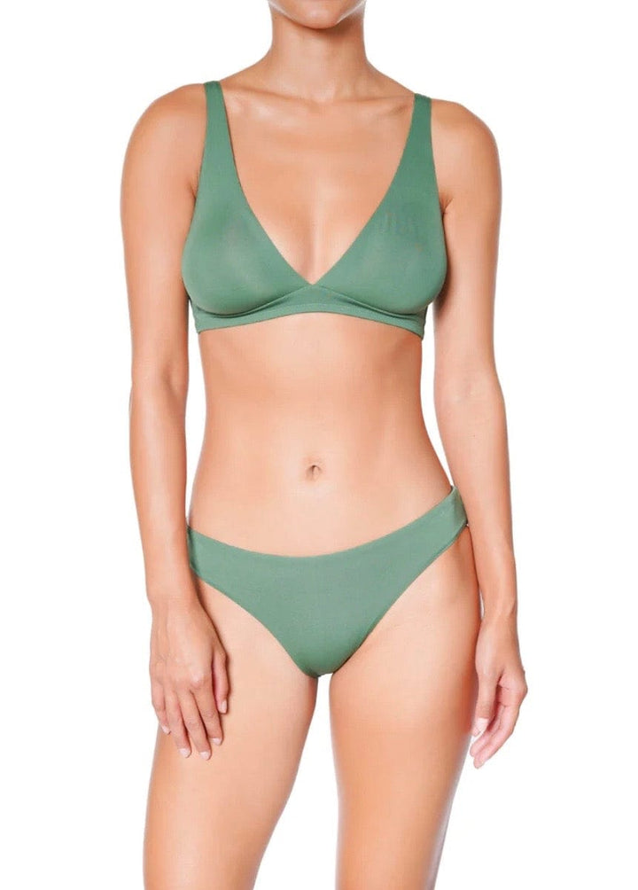 Huit Bikini Top Huit So Chic Bikini Top- Emerald