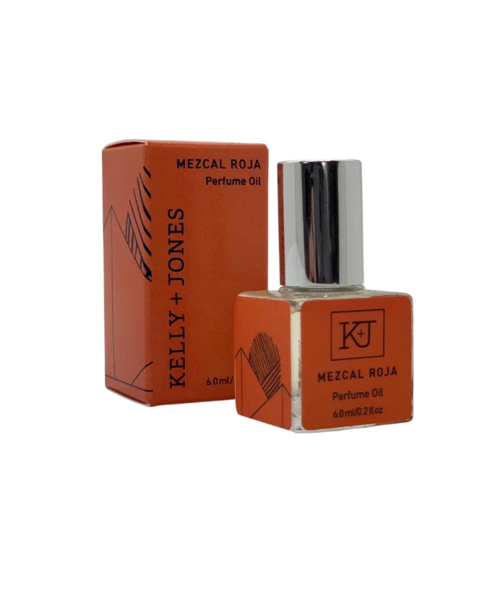 Kelly + Jones Fragrance Oil 0.2 fl. oz./ 6 ml. Kelly + Jones Mezcal Roja Perfume Oil Roll-On