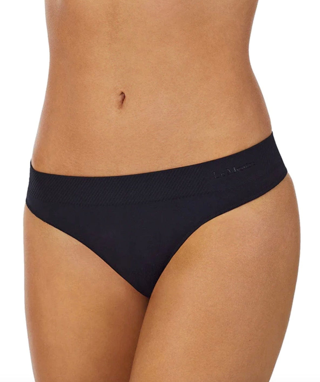 Le Mystère Thongs Black / S Le Mystere Seamless Comfort Thong