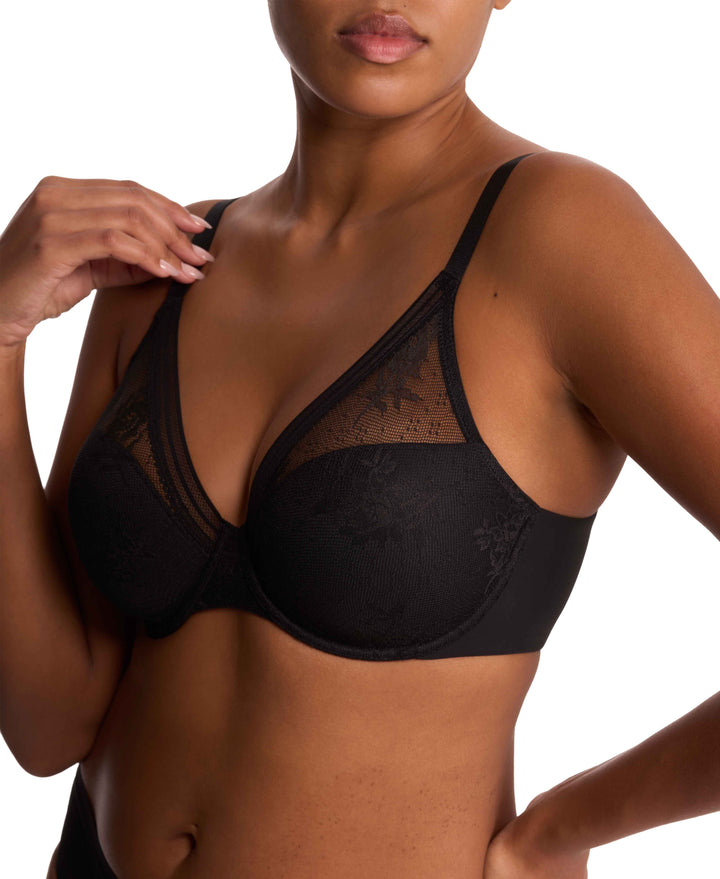 Natori underwire bra Natori Love Lace Full Coverage Plunge Bra