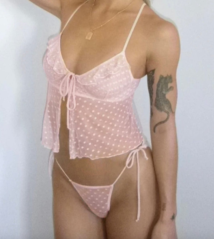 Only Hearts brief Petal Pink / S Only Hearts Coucou Lola String Bikini