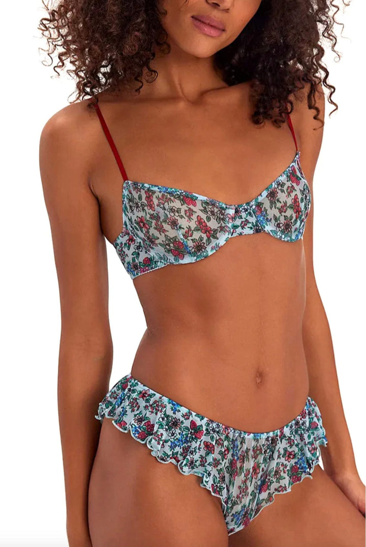 Only Hearts Brief Strawberry Sky / S Only Hearts Strawberry Fields Forever Butterfly Brief