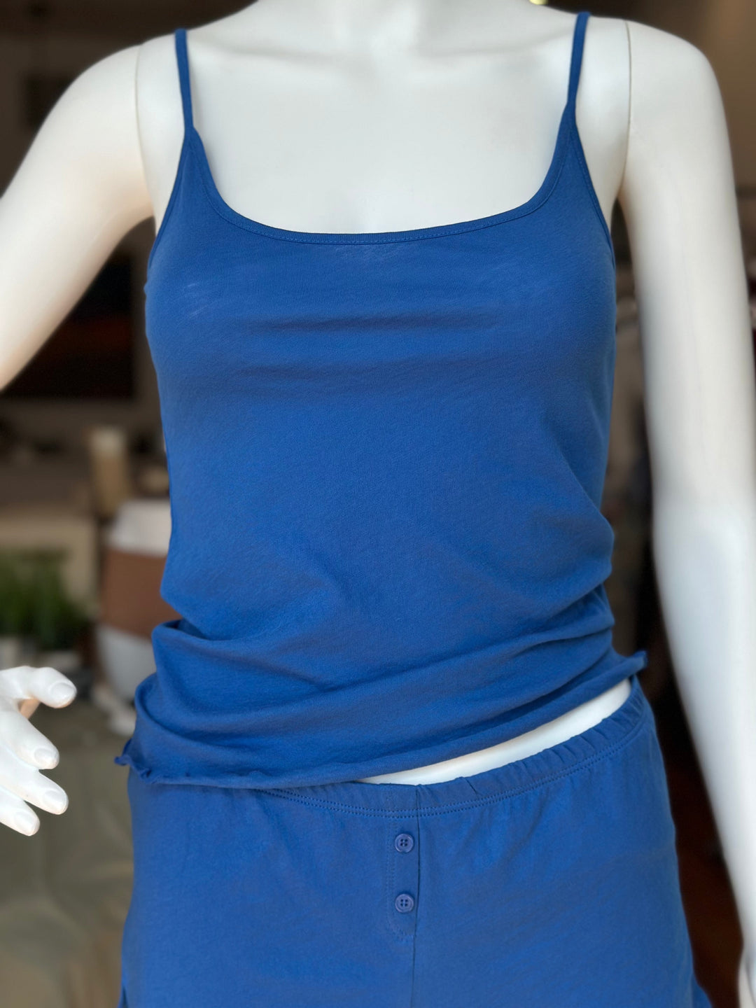 Only Hearts camisole French Blue / S Only Hearts Organic Cotton Pearl Camisole