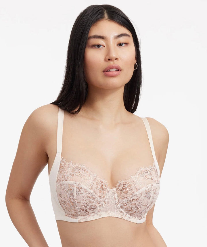 Skarlett Blue underwire bra Icing Rose Gold / 36D Skarlett Blue Entice Full Coverage Underwire Bra