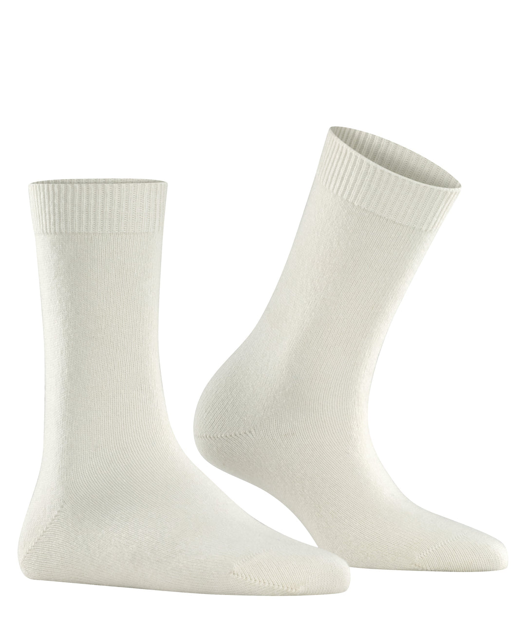 Falke Socks 5/7.5 / Off White Cosy Wool Women Socks