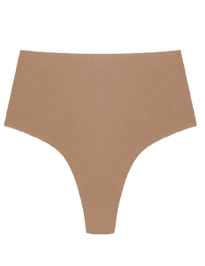 Panty Promise thong Tan / S Panty Promise Everyday Organic Cotton High Waisted Thong