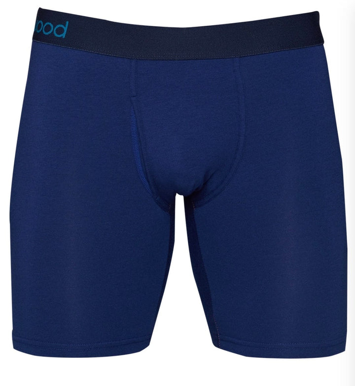 Wood Underwear mens underwear Deep Space Blue with Fly / M Wood Biker Brief