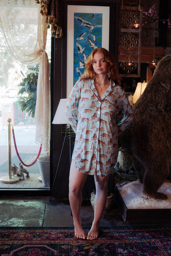 Kilo Brava Modal Tiger Sleepshirt