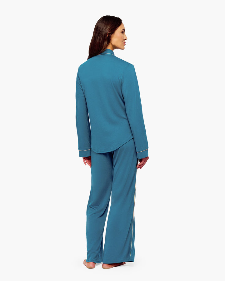 Cosabella Bella Pima Lusso Long Sleeve Top and Pant Set
