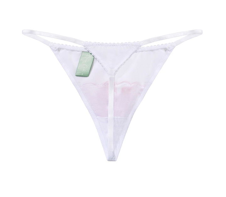 Amour Caché thong Amour Caché Stephanie Orchid Embroidery G-String