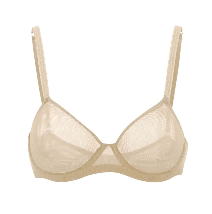 Amour Caché underwire bra MET (Light Nude) / 32D Amour Caché Julie Molded Mesh Underwire T-Shirt Bra