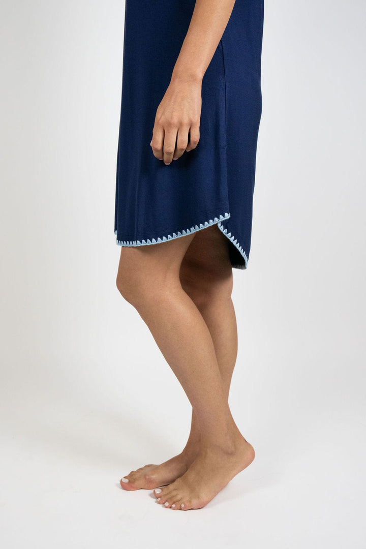 Aspen Dream Nightgowns Aspen Dream Cute Stitching Sleepshirt