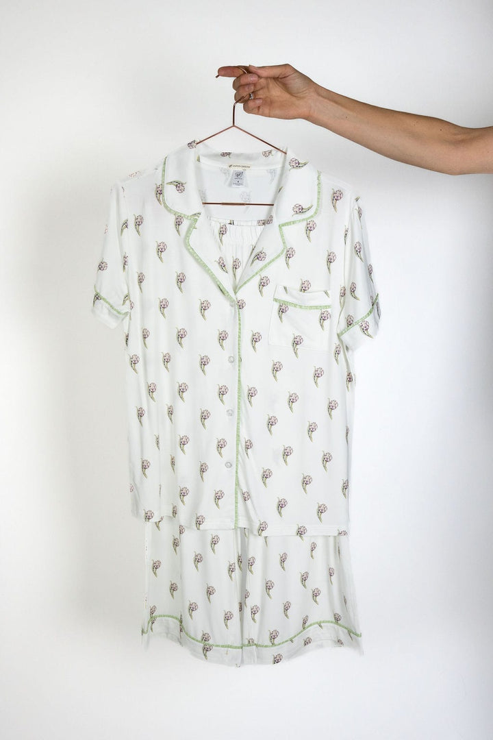 Aspen Dream Pajama set Aspen Dream Jolene Cropped Printed Pajama Set
