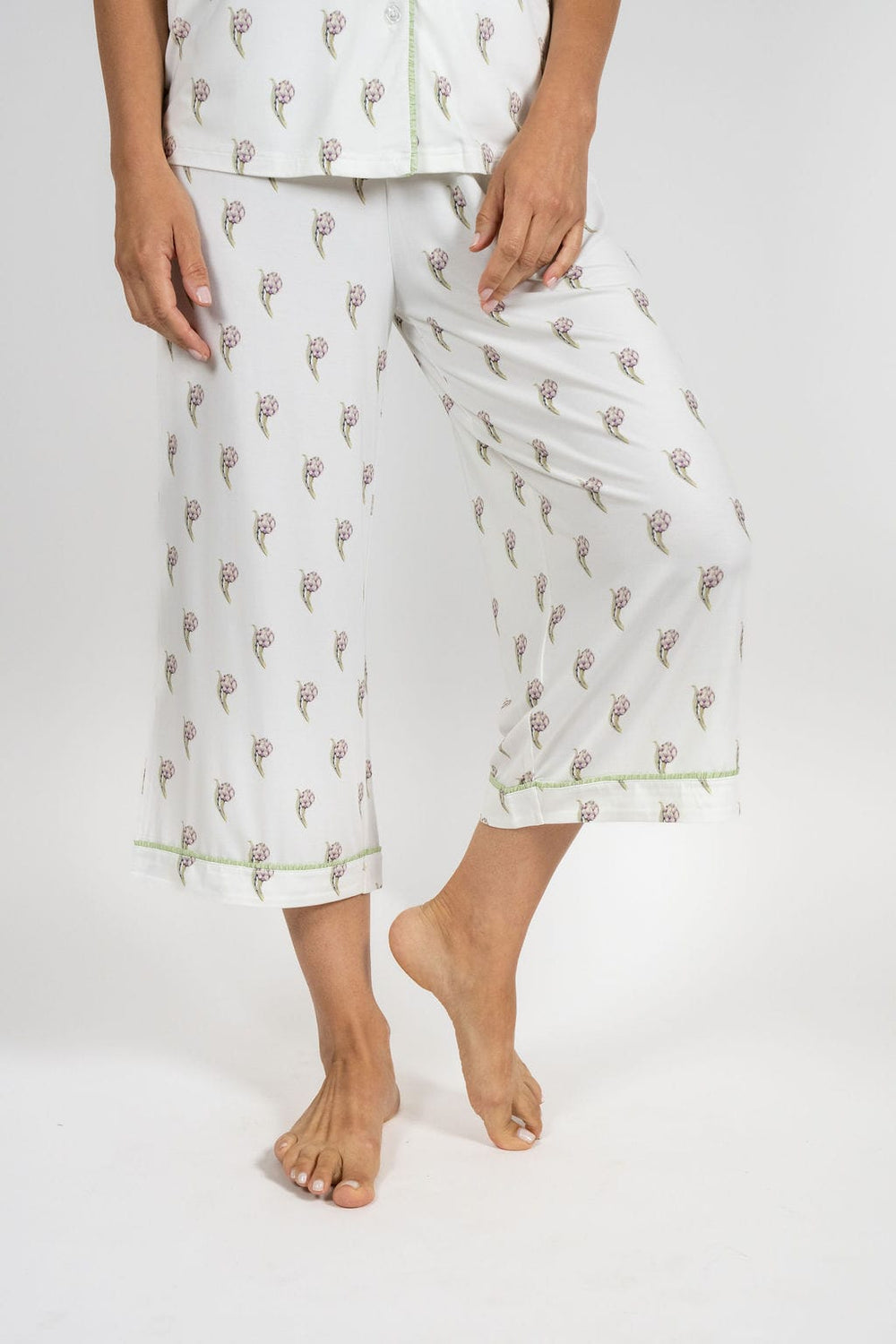 Aspen Dream Pajama set Aspen Dream Jolene Cropped Printed Pajama Set