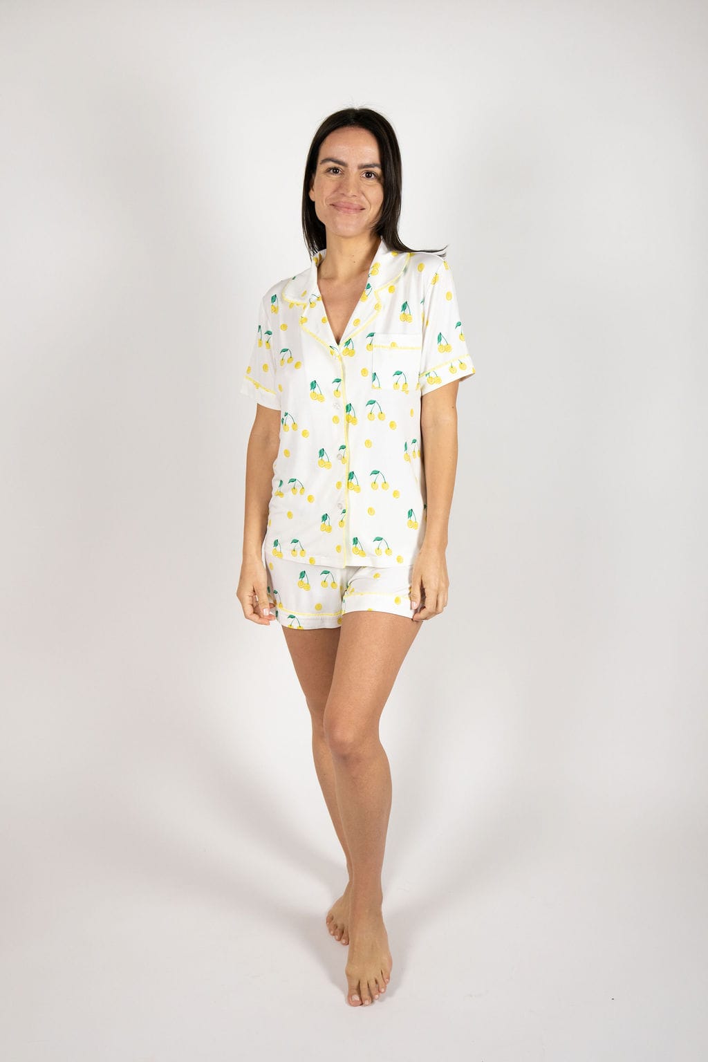 Aspen Dream Pajama set Tennis Balls / S Aspen Dream Jolene Tennis Ball Short Pajama Set