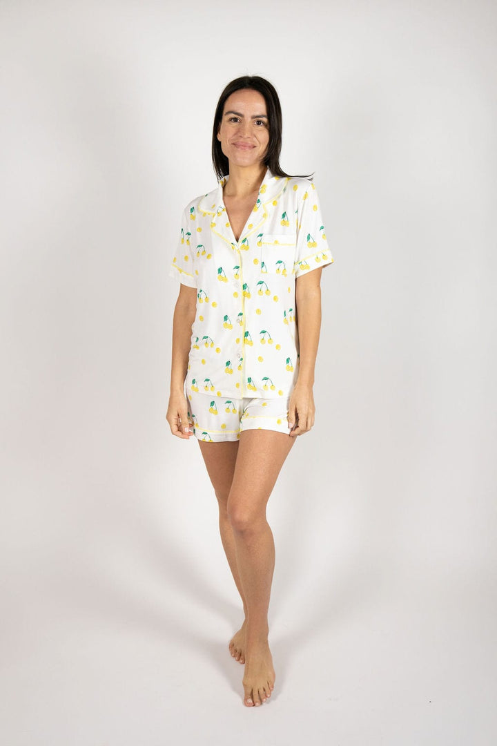 Aspen Dream Pajama set Tennis Balls / S Aspen Dream Jolene Tennis Ball Short Pajama Set