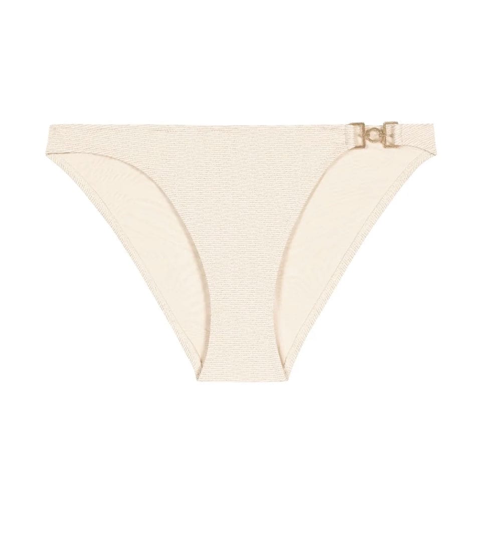 Aubade Swimwear Golden White / XS Aubade Shimmering Waters Brazilian Brief Bikini Bottom