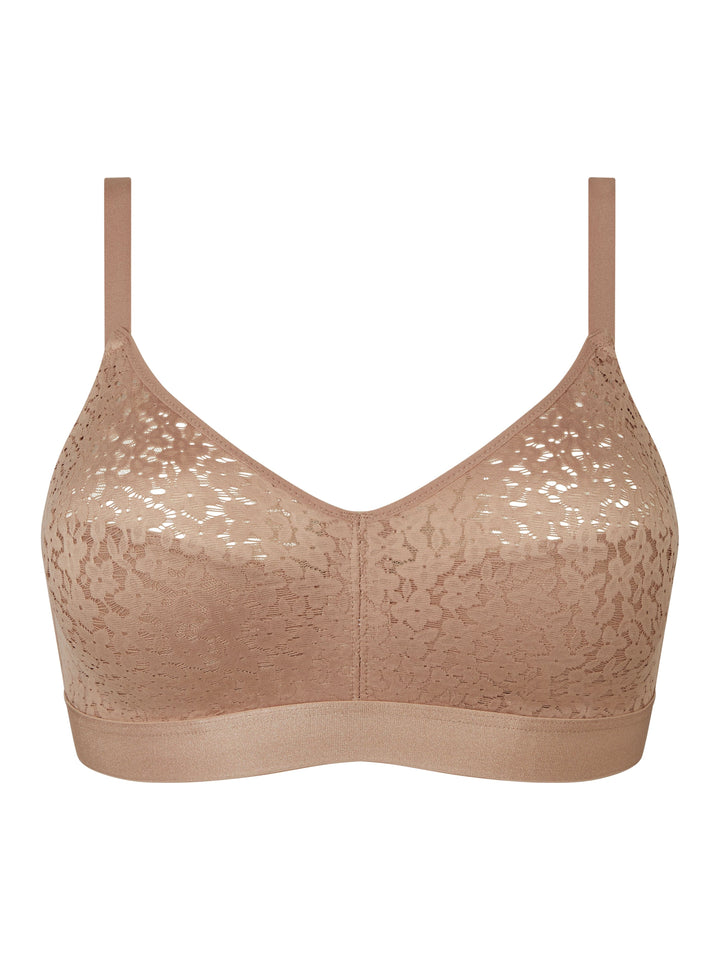 Chantelle Bras Coffee Latte / 34F Chantelle Norah Comfort Supportive Wirefree Bra