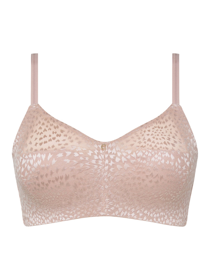 Chantelle wireless bra Nude Rose / 34D Chantelle Magique Back-Smoothing Wireless Bra
