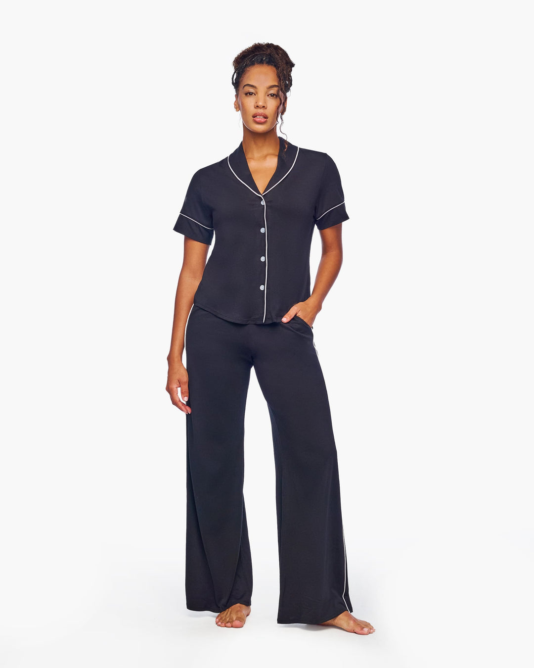 Cosabella Pajama set Cosabella Bella Lusso Short Sleeve and Pant Pajama Set