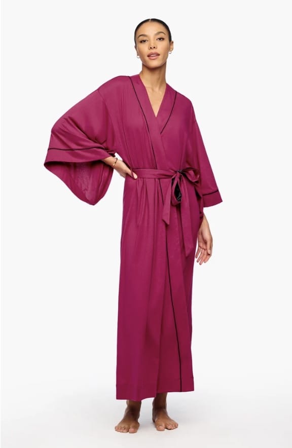 Cosabella Pima Lusso Long Kimono Robe - Art of Intimates