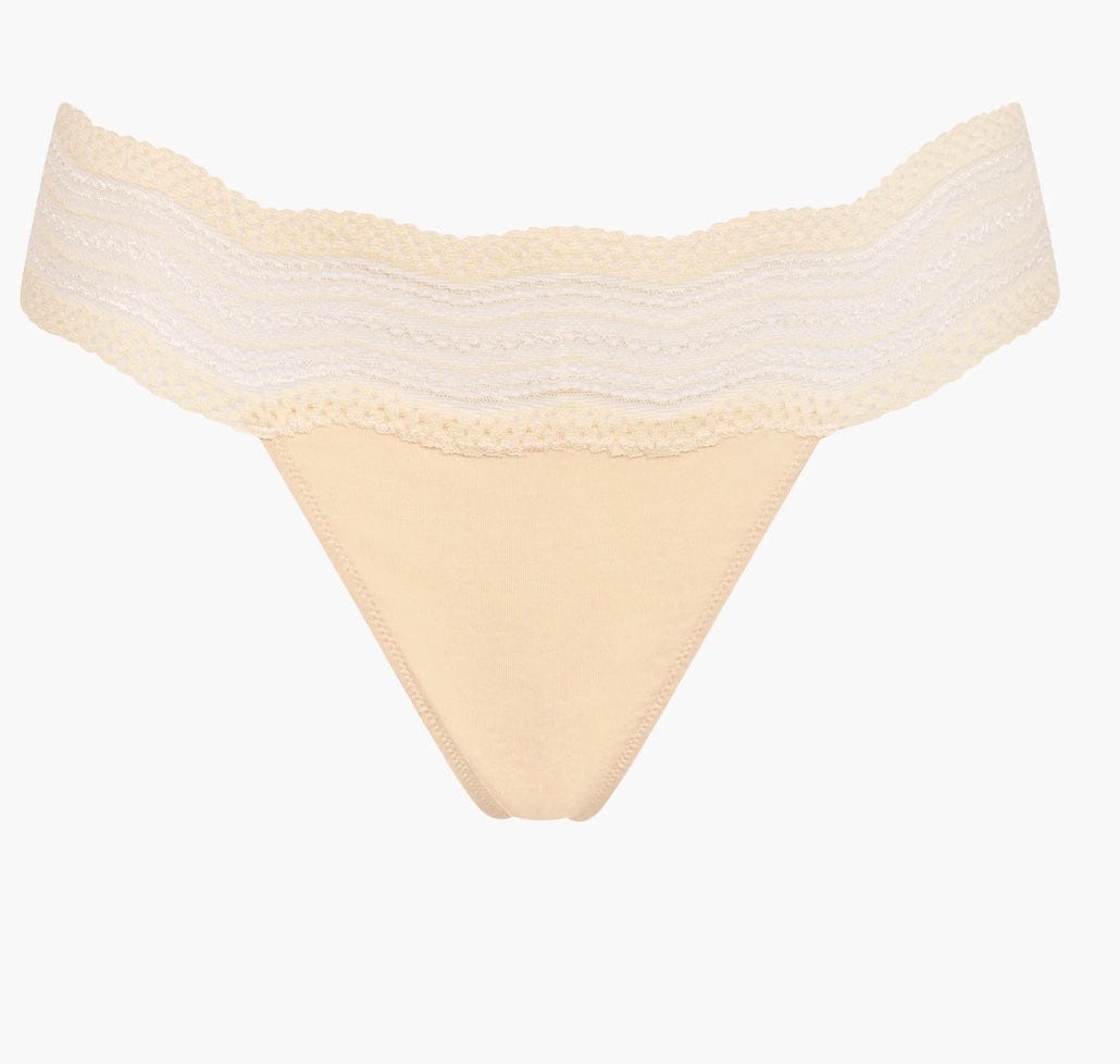 Cosabella thong Blush (Light Yellow) / One Size Cosabella Dolce Thong