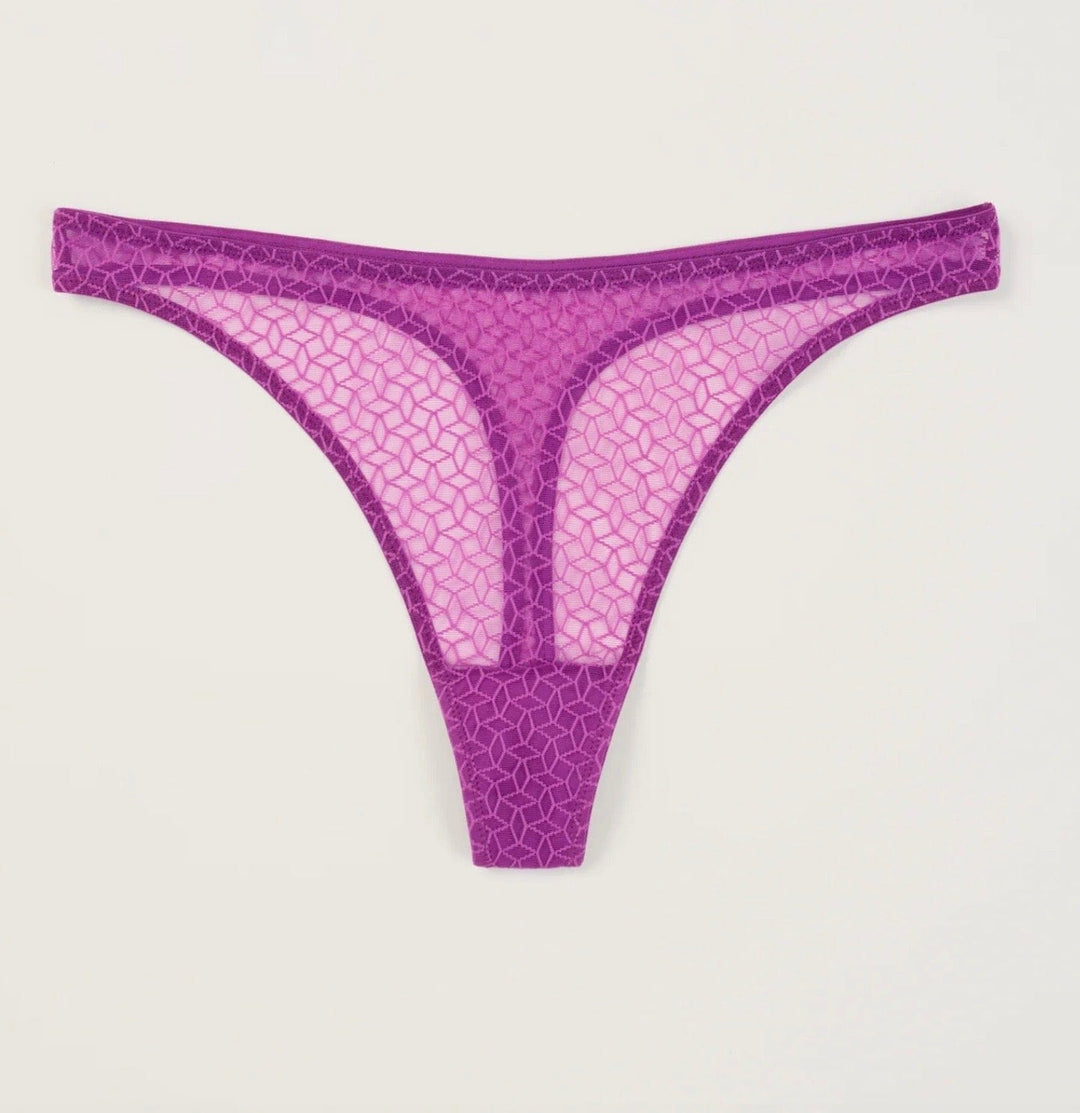 Else thong Berry / XS Else Kaleidoscope Thong