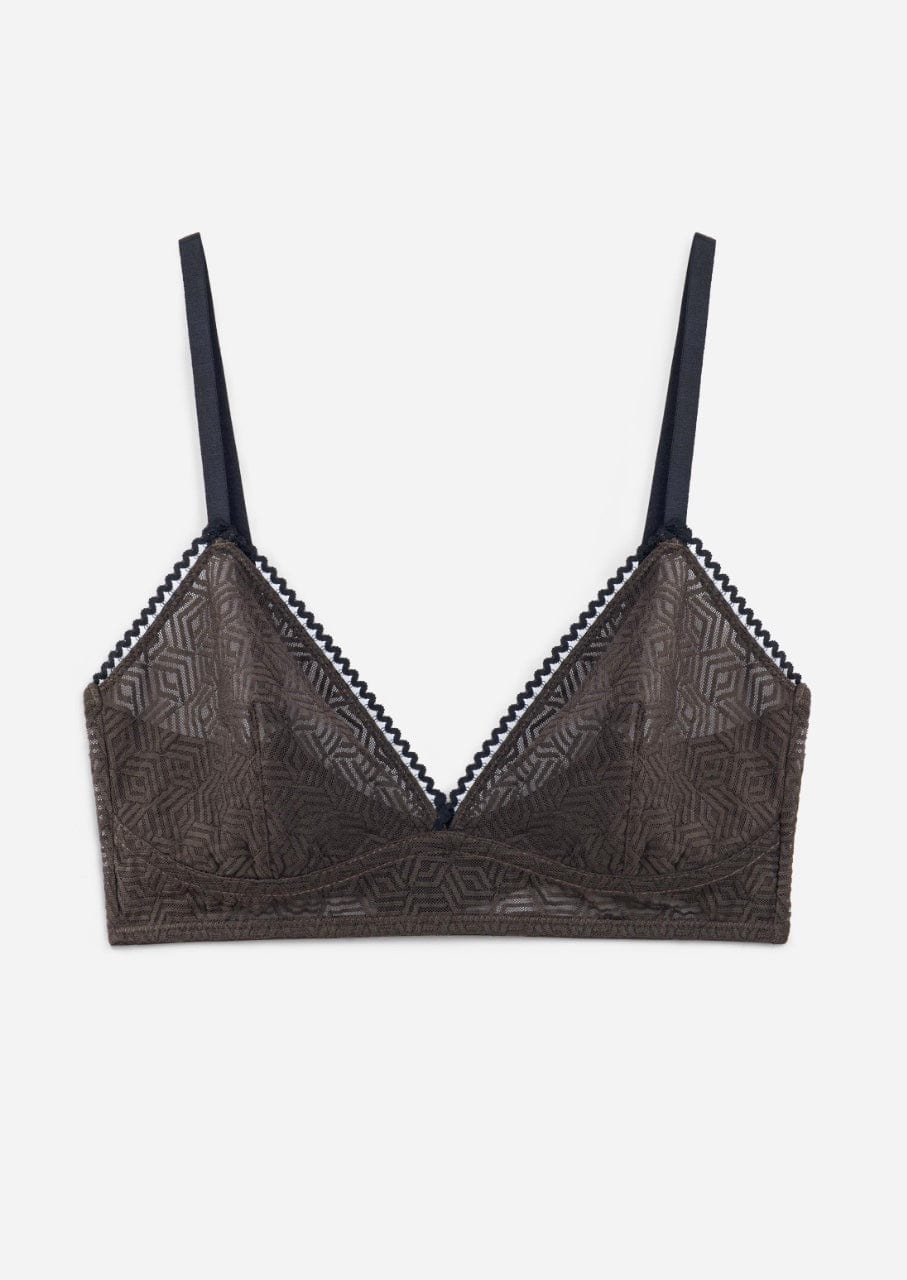 Else wireless bra Turkish Coffee / S Else Synergy Soft Triangle Bra- Turkish Coffee