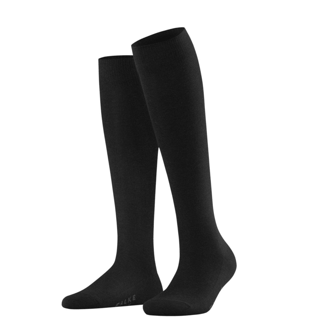 Falke knee high socks Black / 39-42 (8-10.5) Falke Family Women Knee-High Socks