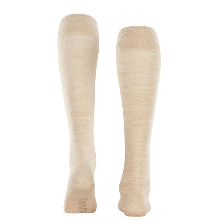 Falke knee high socks Linen Mel. / 39-42 (8-10.5) Falke Sensitive Berlin Women Knee-High Socks