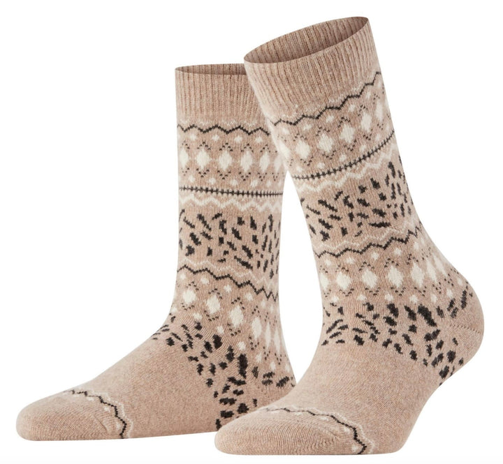 Falke Socks Beige Mel. / 5-7.5 Falke Cosy Wool Special Edition Socks for Women