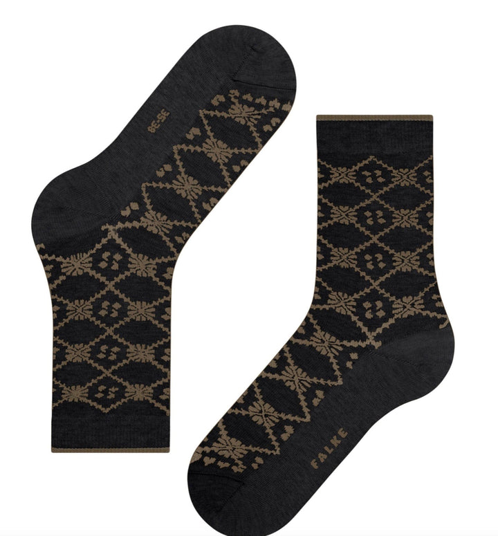 Falke Socks Black / 5-7.5 (35-38) Falke Retro Sensation Women's Socks