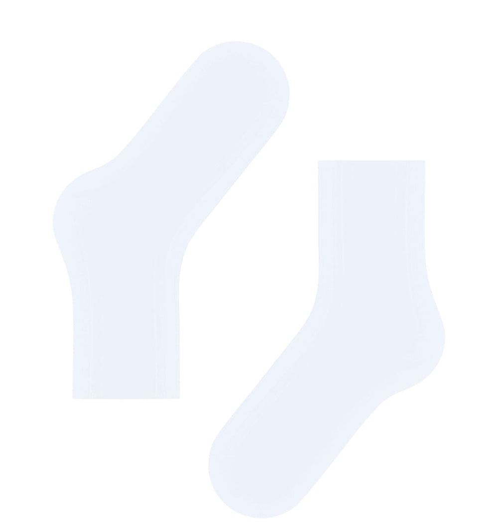 Falke Socks White / 5-7.5 Falke Women Cotton Rib Socks
