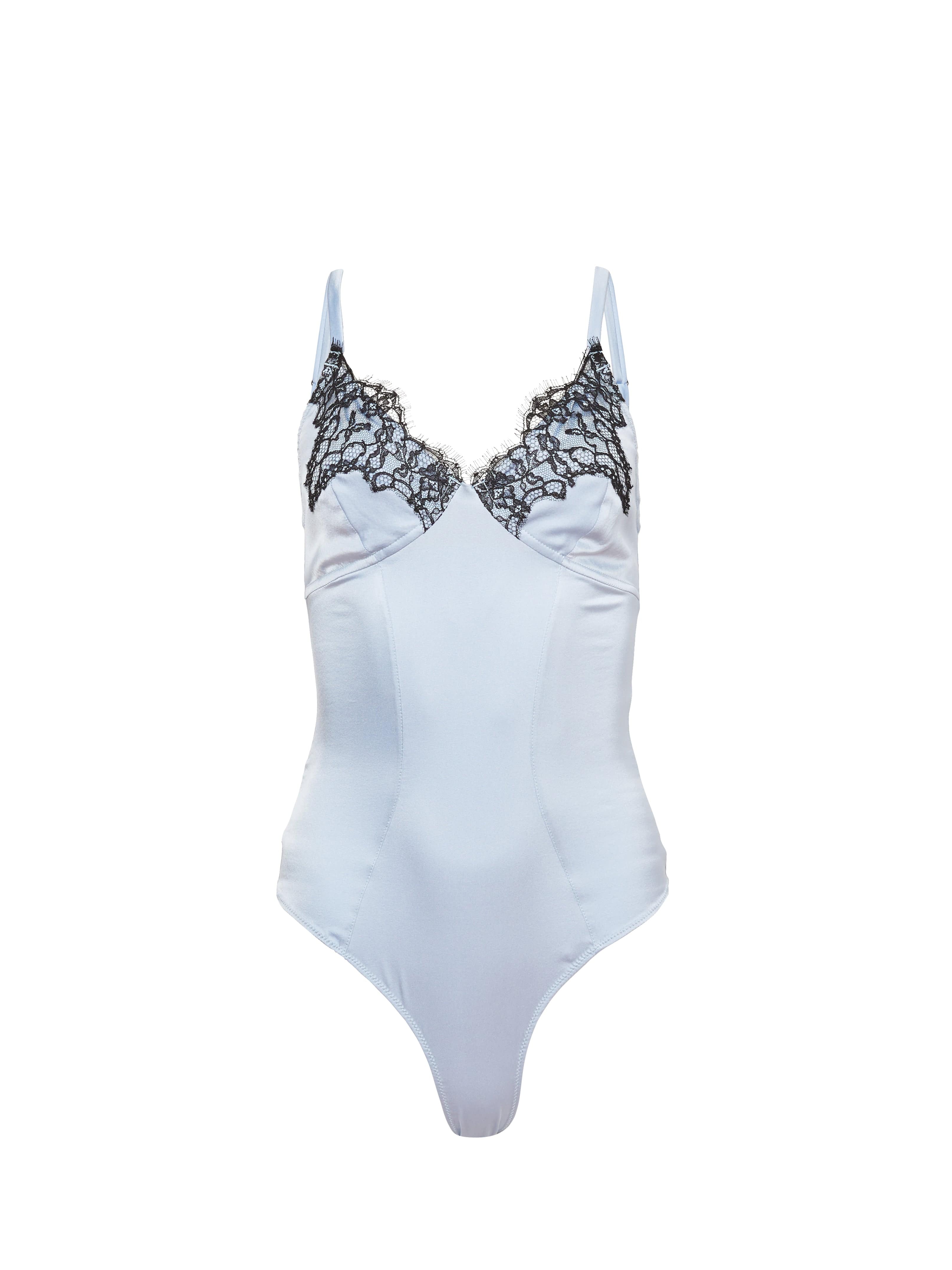 Fleur du Mal Iris Lace Bodysuit Art of Intimates