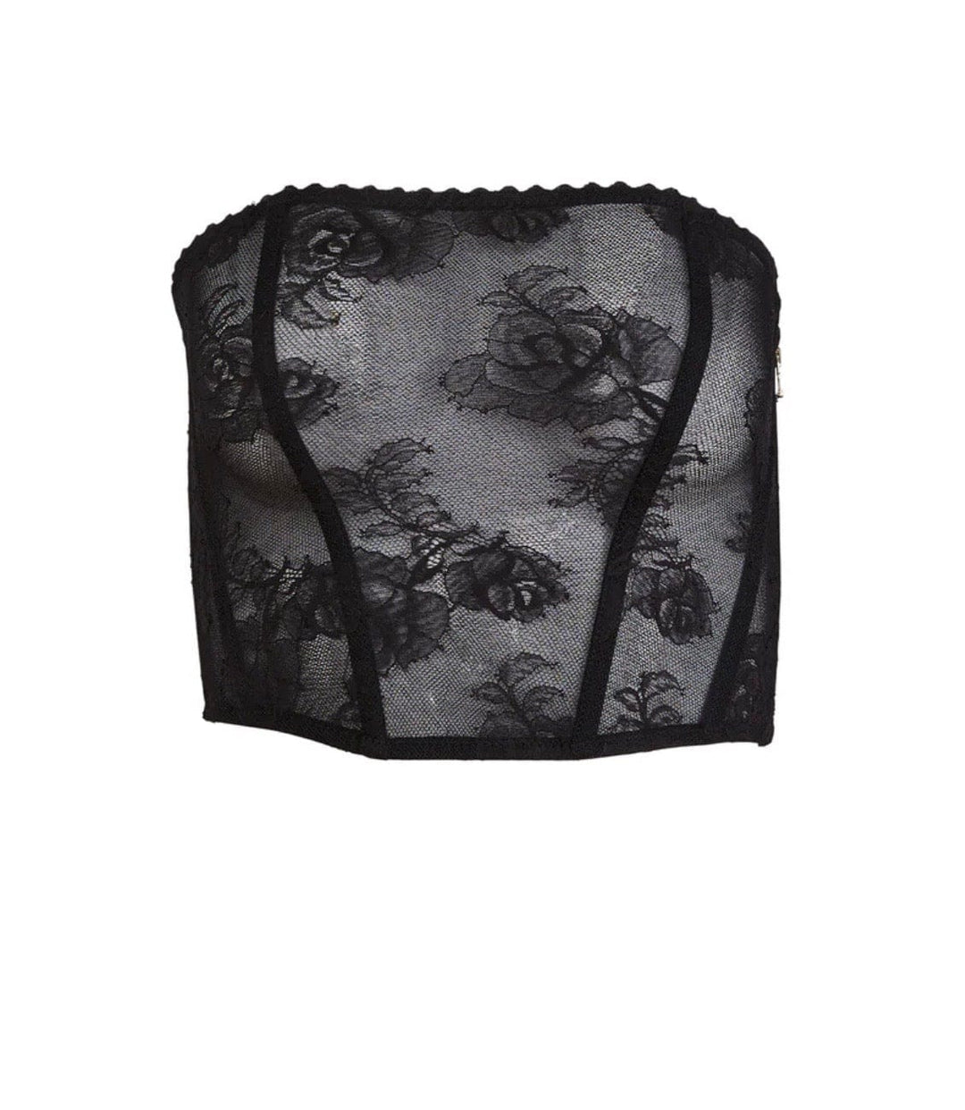 Fleur du Mal corset top Fleur du Mal Bouquet Lace Corset Top