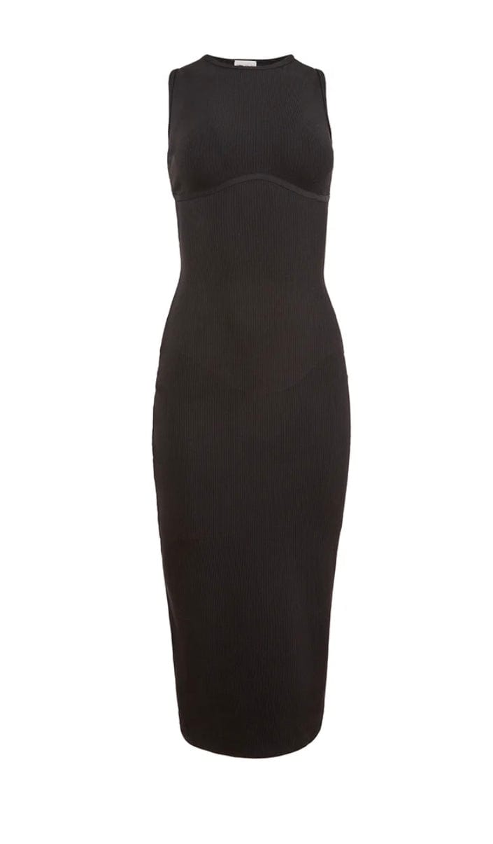Fleur du Mal Dresses Fleur du Mal Hourglass Rib Midi Dress