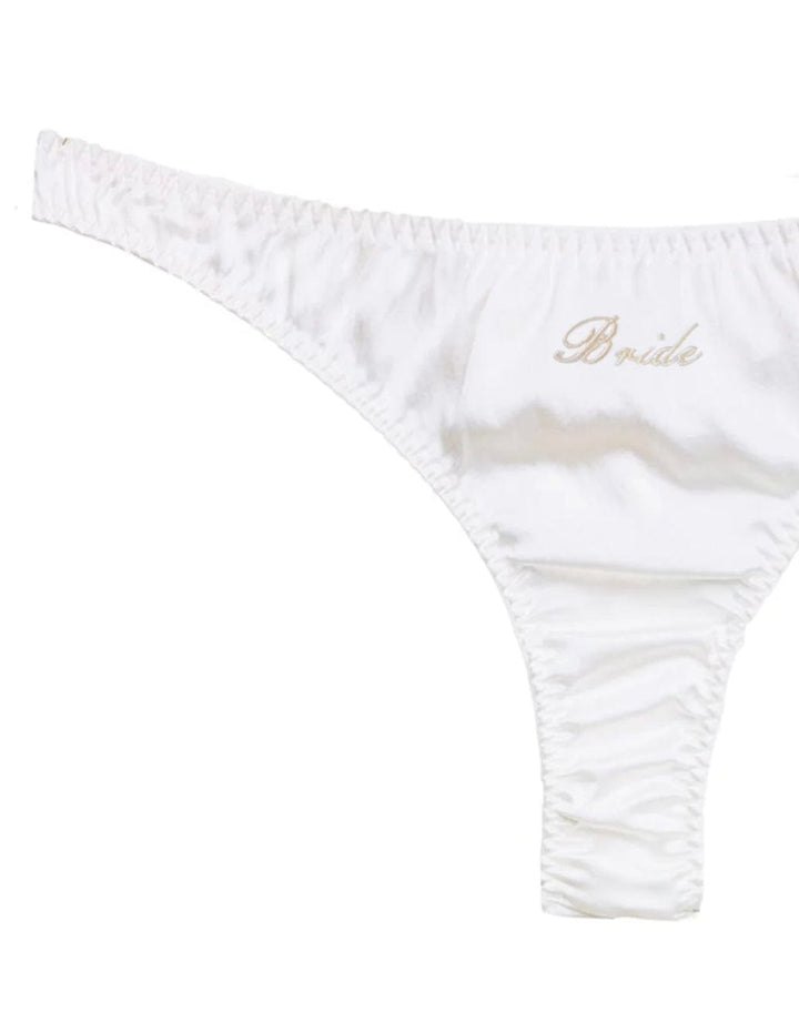 Fleur du Mal thong Fleur du Mal Bridal Luxe Thong