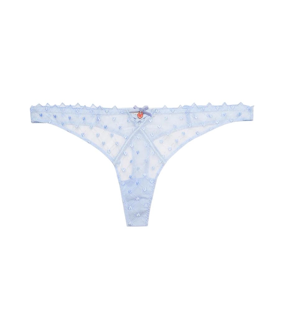 Fleur du Mal thong Forget Me Not / S (2) Fleur du Mal Love Lock Embroidery Thong