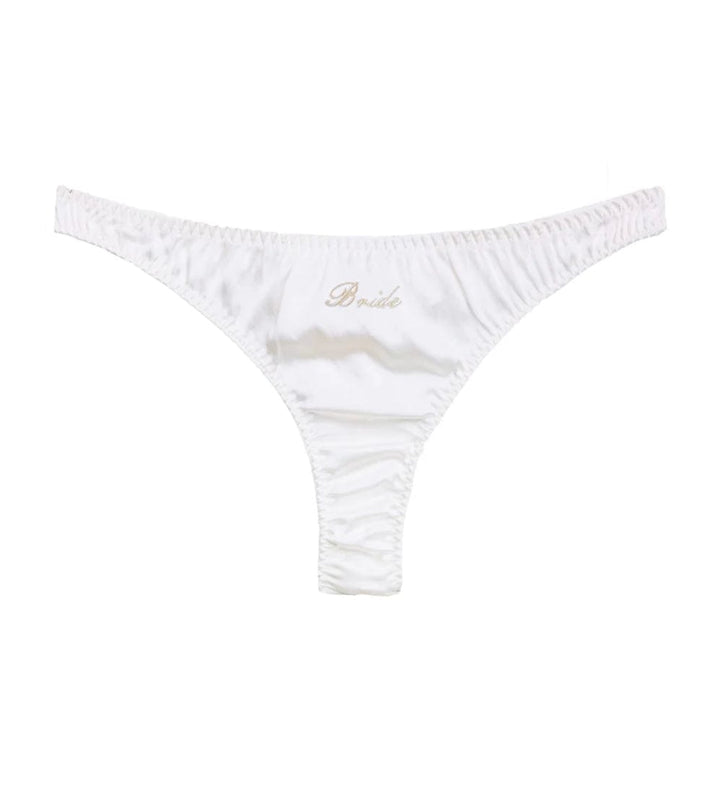 Fleur du Mal thong Ivory / S (2) Fleur du Mal Bridal Luxe Thong