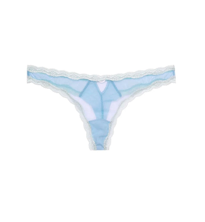 Fleur du Mal thongs Light Sky / S (2) Fleur du Mal Sheer Tulle Thong
