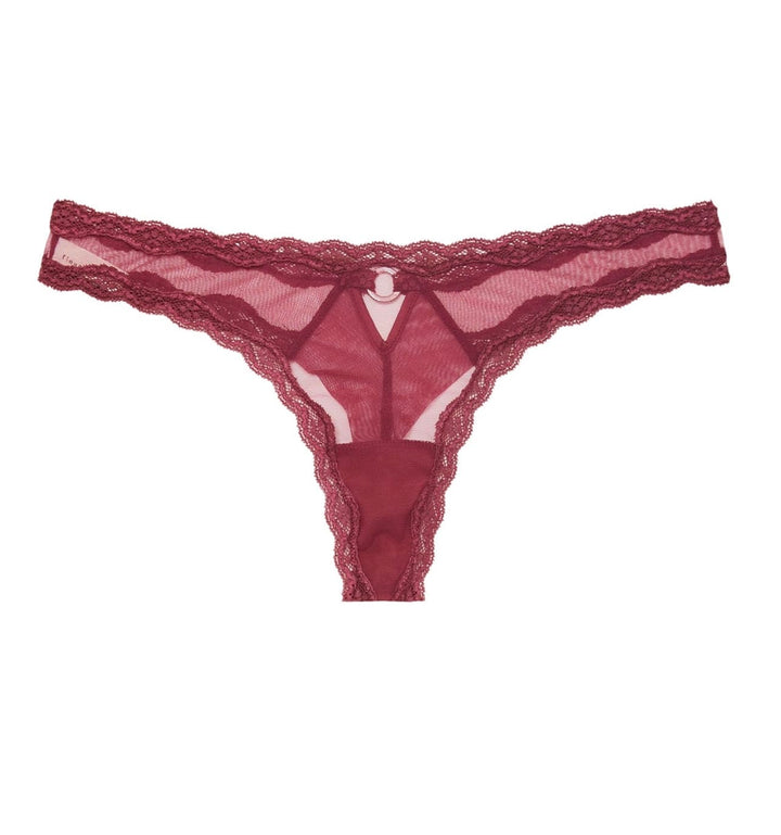 Fleur du Mal Sheer Tulle Thong - Art of Intimates