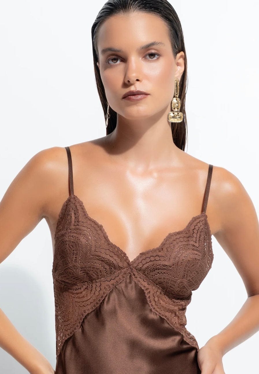 Ginia Chemise Ginia Isabella Chemise - Cacao